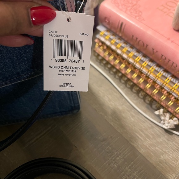 Coach Denim Chain Tabby handbag - Picture 5 of 6